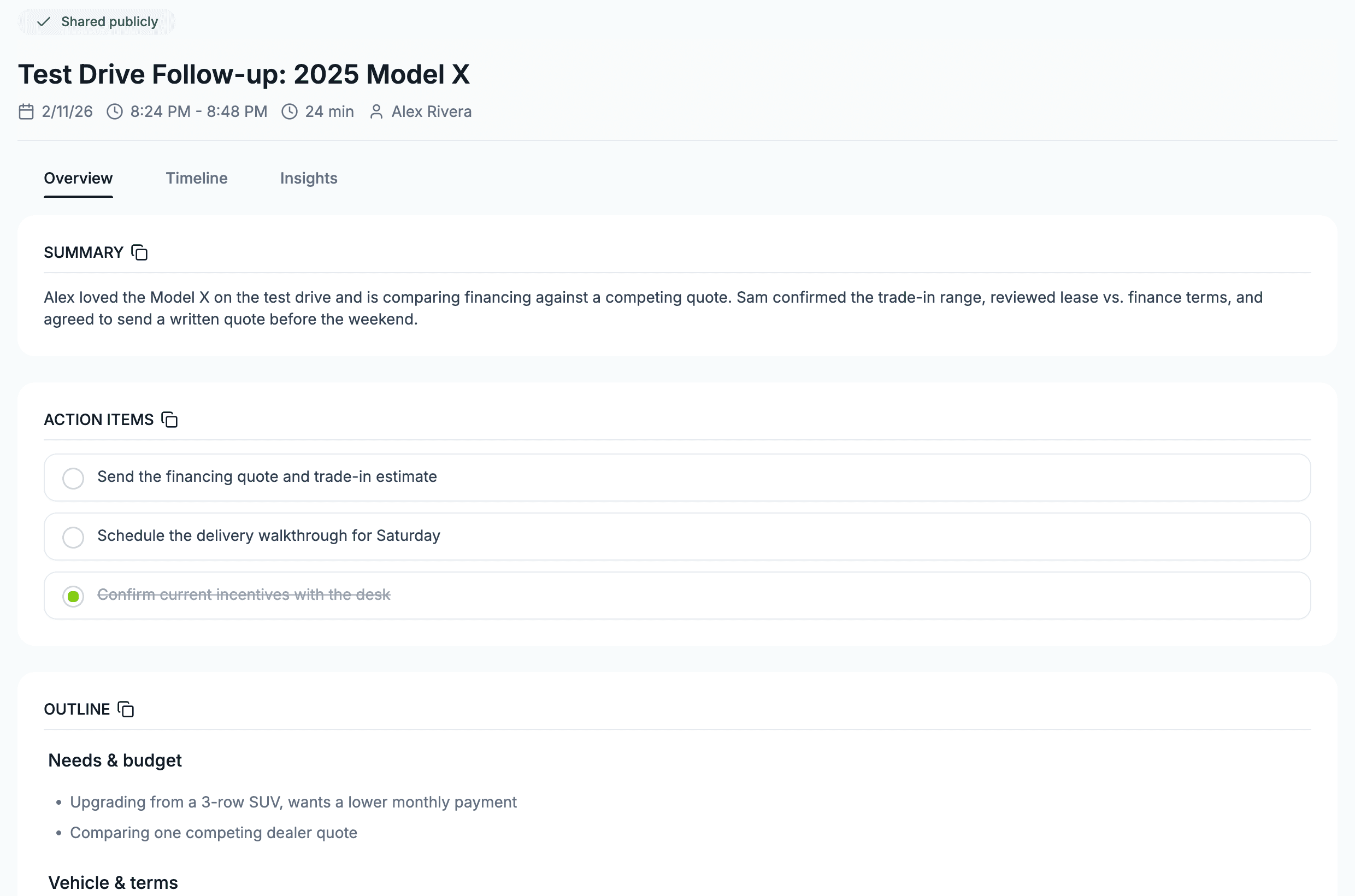 August conversation intelligence preview
